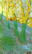 Kazimir Malevich trees painting
